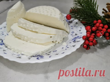 Домашний сыр, снегопад и новогоднее настроение