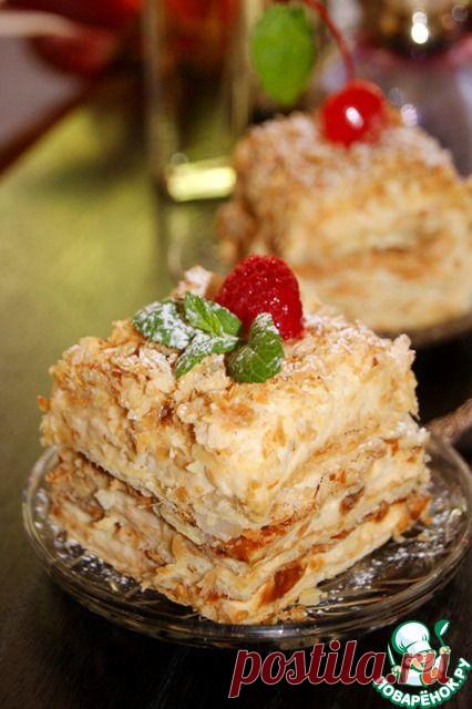 Мильфей с лимонным кремом патисьер - кулинарный рецепт