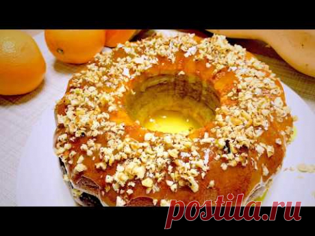 ТЫКВЕННЫЙ Кекс с Апельсиновой Глазурью. Pumpkin Cupcake with Orange Fondant