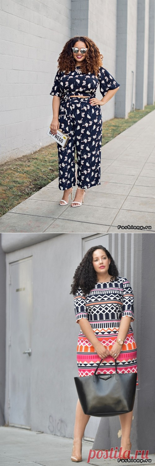 Модные образы от блоггеров plus-size — Модно / Nemodno