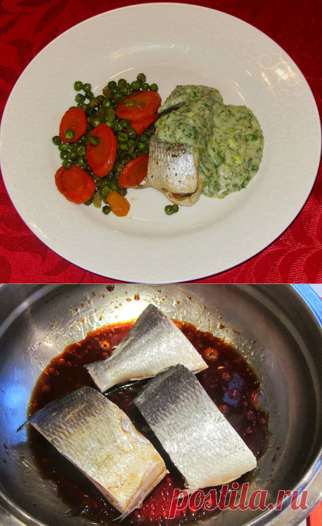 Готовить вкусно - проще простого: Дорада из мультиварки с зелёным соусом