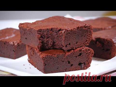 Все смешал и готово! Простой рецепт БРАУНИ - Мега Шоколадный и Очень ВКУСНЫЙ ТОРТ!