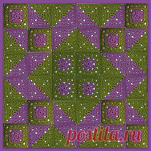 Вязаный ПЭЧВОРК крючком - учимся вместе с Ириной Нет • ЛАРЕЦ УЗОРОВ для вязания • Форумы Darievna.ru: вышивка, вязание, готовим вместе и многое другое своими руками