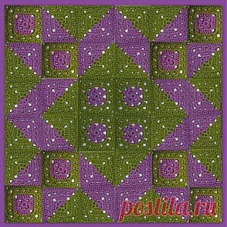 Вязаный ПЭЧВОРК крючком - учимся вместе с Ириной Нет • ЛАРЕЦ УЗОРОВ для вязания • Форумы Darievna.ru: вышивка, вязание, готовим вместе и многое другое своими руками