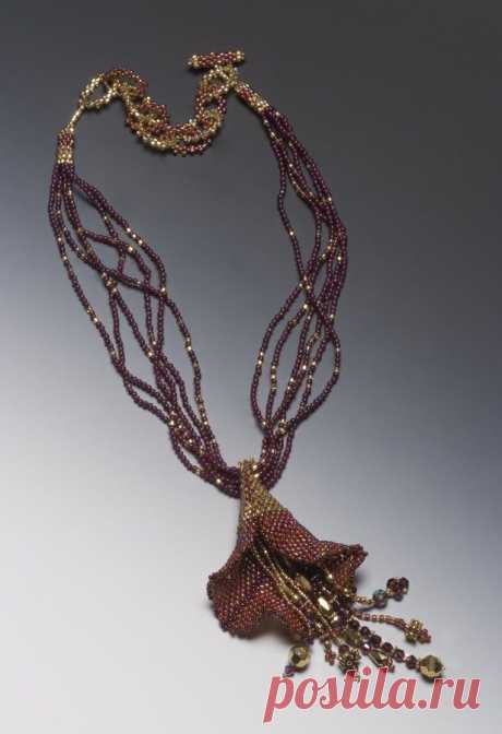 (41) Beaded Necklace Gallery - jackiebeads... | ideas: jewelry
