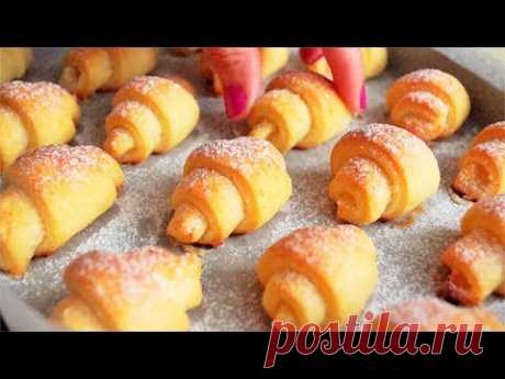 ЛАКОМСТВО ИЗ ТВОРОГА | РОГАЛИКИ | Супер быстрый и простой рецепт для НОВИЧКОВ!