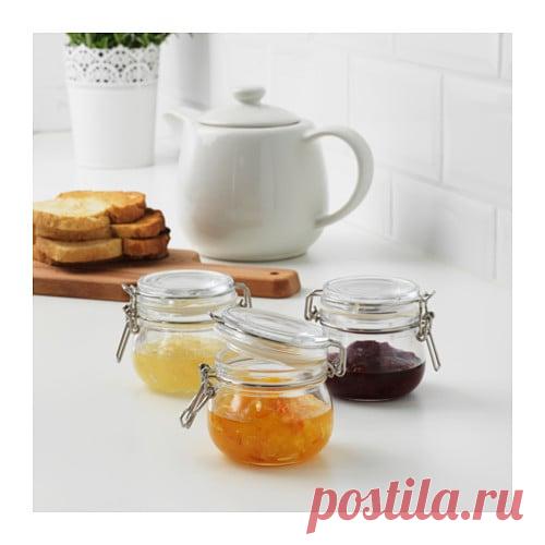 КОРКЕН Банка с крышкой - IKEA
