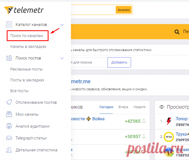Далее посмотрите вправо, где есть еще один важный показатель – упоминания за сегодня/неделю