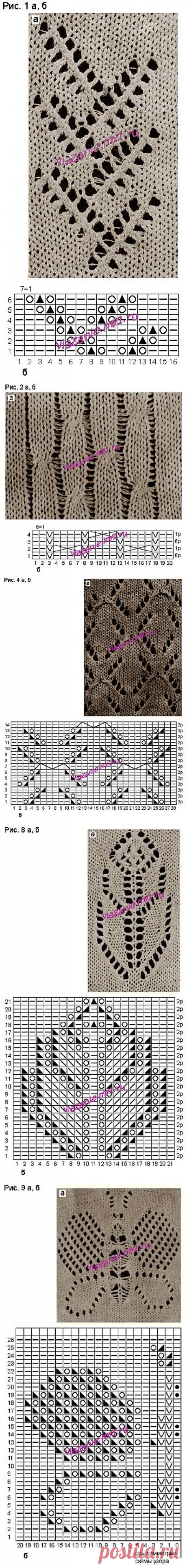 Ажурные и смешанные узоры