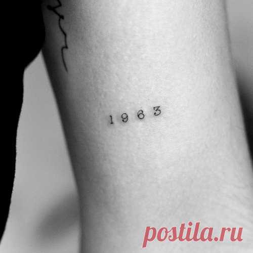 Мини-тату: дизайны и значения