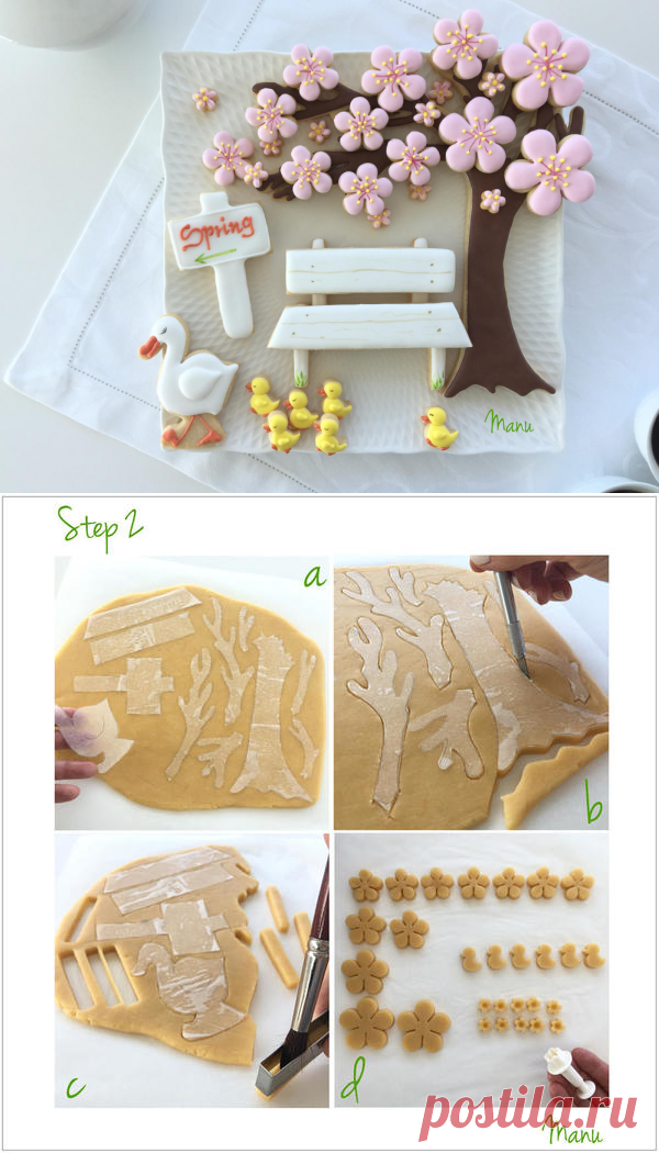 Made by Manu: Walking Toward Spring | Cookie Connection
