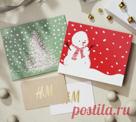 Праздники все ближе, а это значит, что все мы ищем идеальные подарки для своих друзей и близких. Подарочная карта H&amp;M станет отличным подарком на Новый год! Приобрести карту можно в любом магазине H&amp;M, пополнив ее на любую желаемую сумму до 9999 Руб. 99 Коп. 🎁🎄 #HM