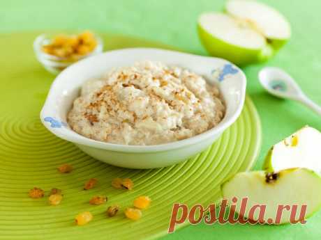 Рецепт вкусной овсяной каши с яблоком, изюмом и корицей в мультиварке | Polaris - о еде и гаджетах | Яндекс Дзен
