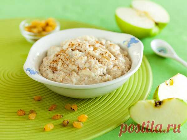 Рецепт вкусной овсяной каши с яблоком, изюмом и корицей в мультиварке | Polaris - о еде и гаджетах | Яндекс Дзен