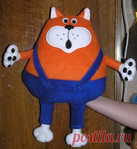 Шьём игрушки: коты, мыши (очень простые)