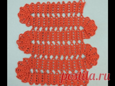 Crochet : Variación Encaje de Brujas