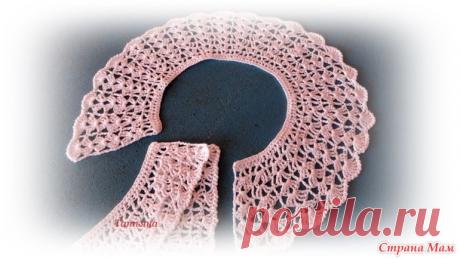 . Фартук, воротнички и манжеты для первоклассницы крючком. - Все в ажуре... (вязание крючком) - Страна Мам
