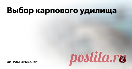 Выбор карпового удилища Качественные карповые удилища предлагаются во многих магазинах. Ловля карпа распространена в нашей стране. Однако специальное карповое удилище изобрели в прошлом веке в Англии. Основными показателями и характеристиками такой продукции являются:
-длина удочки;
-жесткость удилища;
-количество колен;