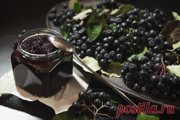 Желе из черноплодной рябины — Домашняя кулинария