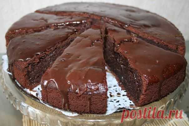 шоколадный торт с кабачками