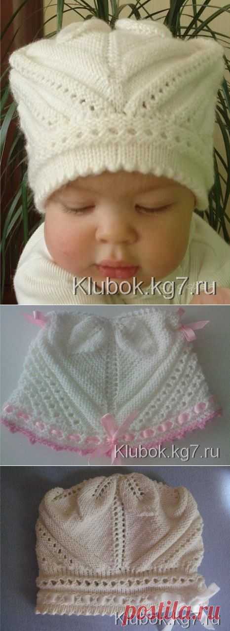 Очаровательная шапочка малышке | Клубок