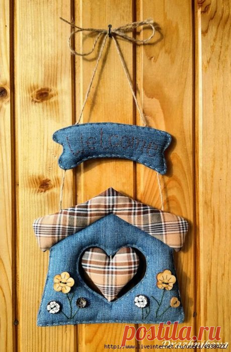 Джинсовая красота от мастериц-лоскутниц