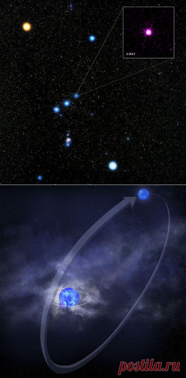 Звезды в созвездии Ориона: Дельта Орион (Минтака) | АСТРОновости