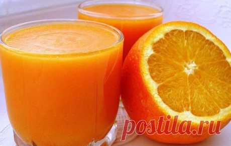 Апельсиновый кисель