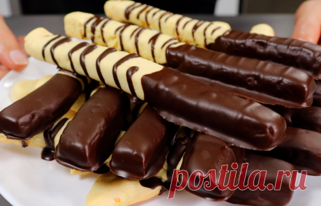 Печенье цитрусовое песочное в шоколаде