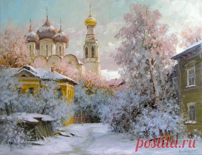 Я люблю тебя, родина кроткая... Пейзажи Сергея Крупского  

 


Крупский Сергей Валерьевич родился 8 марта 1961 г. в Казани.В 1987 г. закончил Абрамцевское художественно-промышленное училище имени В.М.Васнецова.С 1988 г. работал в Художественном фонде г. Ни…