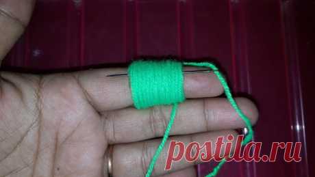 Beautiful Finger Trick Embroidery Design All Over Hand Embroidery #100