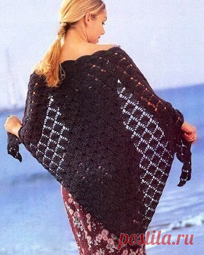 15 вариантов, самых разных бактусов, шалей, накидок. Идеи для вязания крючком.Схемы и описания. | Юлия Жданова | Дзен