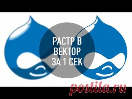 Как перевести растр в вектор за 1 секунду?