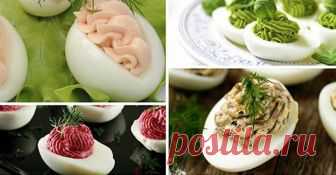Фаршируем яйца, как профи: 5 вкусных начинок 



Кто не любит фаршированные яйца, тот просто не умеет их готовить! Даже если вы привыкли готовить яйца по одному и тому же рецепту и делаете так многие годы, попробуйте разочек отойти от привычной …