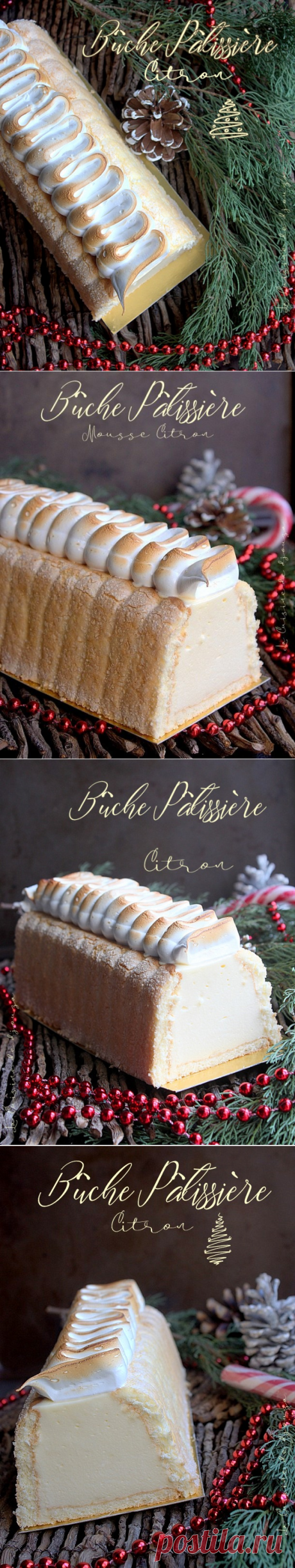 Recette Buche mousse de citron | La cuisine de Djouza