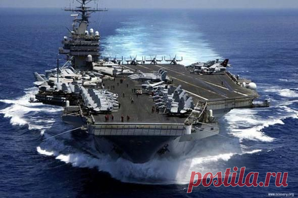 Авианосцы США оказываются бесполезны в борьбе с «москитным» флотом России