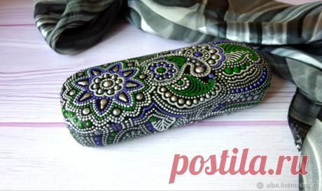 Футляр для очков – купить в интернет-магазине на Ярмарке Мастеров с доставкой - GJDPZRU | Омск