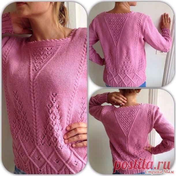 Нашла красоту, а описания нет. Может, онлайн? Добавила опрос - Вязание - Страна Мам