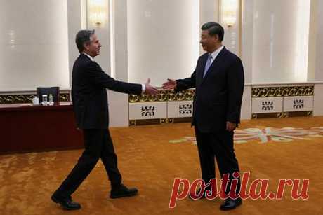 Си Цзиньпин оценил итоги визита Блинкена словами «очень хорошо». Председатель Китайской Народной Республики Си Цзиньпин прокомментировал состоявшуюся беседу с государственным секретарем США Энтони Блинкеном и оценил итоги визита американского политика словами «очень хорошо». По его словам, стороны согласились совместно реализовывать консенсус, достигнутый на полях саммита G20.