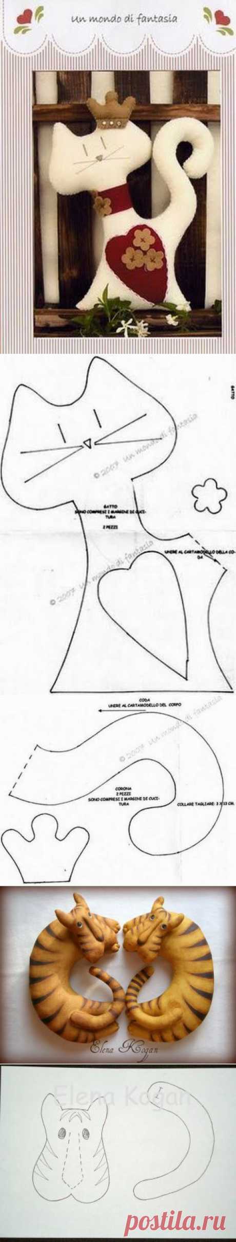 Большая подборка выкроек для мягких игрушек - Рукоделие