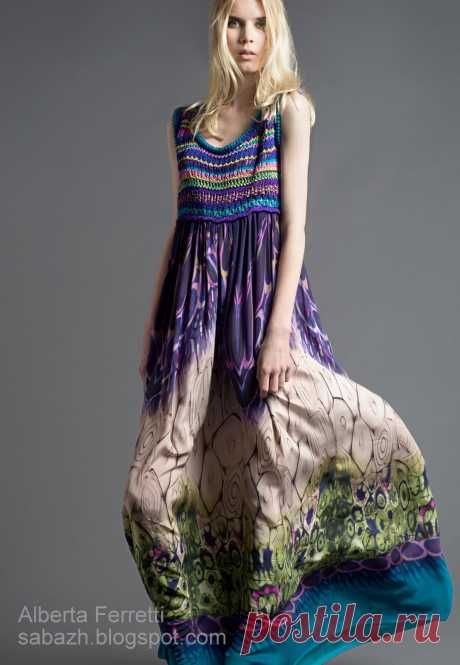 Модели от Alberta Ferretti