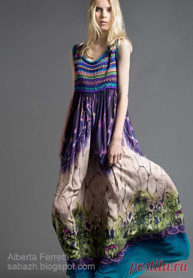 Модели от Alberta Ferretti