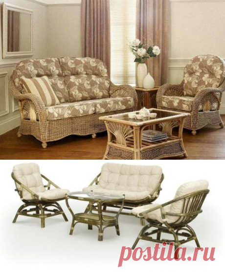 плетеная мебель из ротанга | семиделка.ру