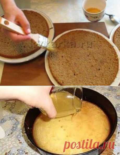 13 сиропов для пропитки бисквита | Четыре вкуса