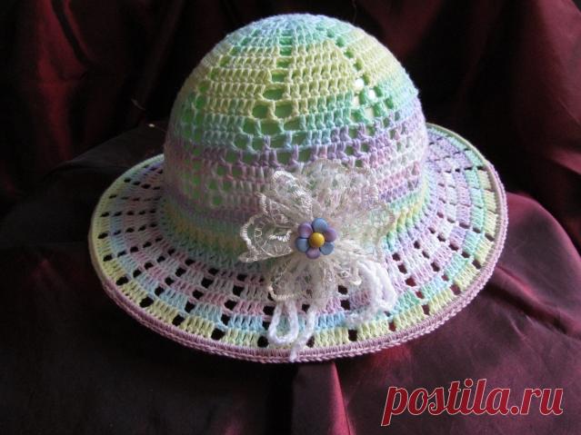 Совместник по летним шляпкам. Похвастушки. - запись пользователя Мила (Людмила) в сообществе Вязание крючком в категории Вязальная Авантюра