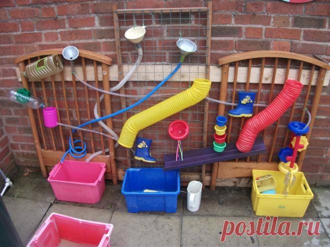 игры с водой для детей своими руками.