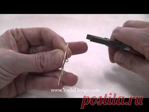 How to make Wire crochet  hoop Earrings by yooola www.yooladesign.com