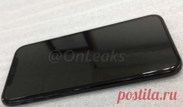 Инсайдер показал, как будет выглядеть iPhone 8 в цвете «черный оникс»