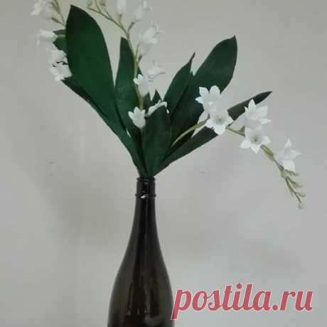#lilyofthevalley #paperflowers #handmade
