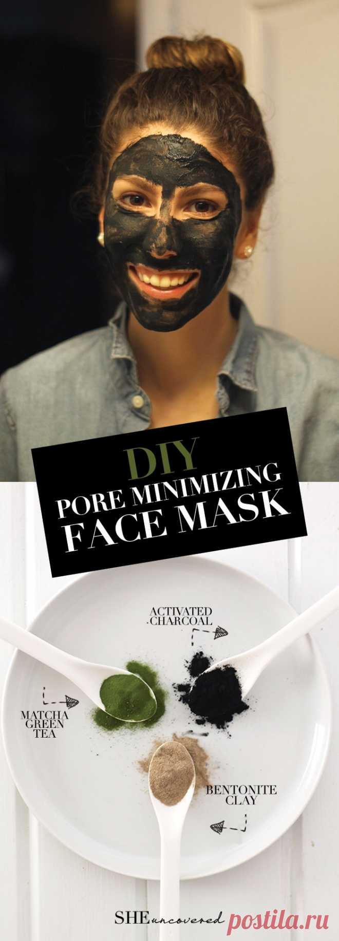 Миниатюрная маска для лица DIY Pore • Она открыта